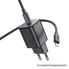 HOCO N40 20W PD Hálózati Töltő + USB-C – Lightning Kábel 1m – Gyors Töltés EU Csatlakozóval
