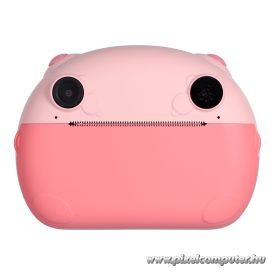   Rózsaszín KDC-0013B digitális gyerek fényképezőgép nyomtatóval