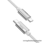 Hoco USB-C – USB-C gyorstöltő kábel – 240W, 1,8 méter, PD 3.1 támogatással