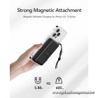Powerbank compatible with MagSafe Veger MagOn (VP1151 / W1151) PD QC3.0 2A 20W 10000 mAh with wireless charging black