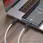 Hoco X90 USB-C – USB-C gyorstöltő kábel 60 W – Power Delivery és Quick Charge 3.0 támogatással