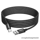 HOCO X91 USB-A – USB-C Kábel 3m 3A – Fonott Kivitel, 480 Mb/s Adatátvitel