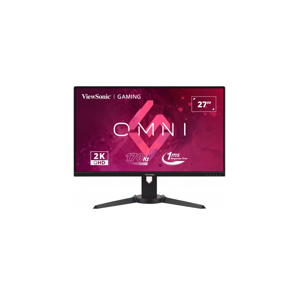 ViewSonic Gamer Monitor 27" - VX2780J-2K (IPS, 16:9, 2560x1440, 170Hz, 10bit, 1ms, 350cd/m2, HDMI*2, DP, SPK, magas.áll)
