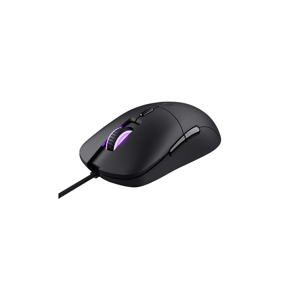 Trust Egér Gamer Vezetékes - GXT981 Redex (Optikai PMW3325 érzékelő; max10.000DPI; 6 gomb; LED; Kailh switch; fekete)