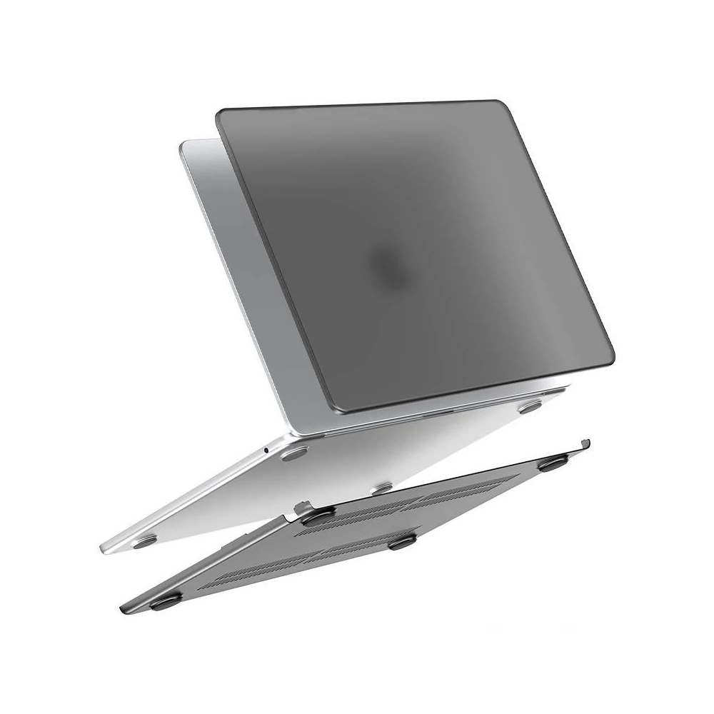 Lention Matte Finish Case for Macbook Air 13.6" (czarny)