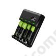 Kép 1/3 - Green Cell GC VitalCharger AA és AAA akkumulátortöltő + 2xAA 2000mAh 2xAAA 800mAh