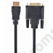 Kép 1/4 - Cablexpert HDMI - DVI kábel, 1.8 m