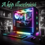 Kép 1/5 - SHARK GAMING PC - Shark Maelstrom (R7-5700X, RTX4060Ti  8G , 1TB NVMe  , 16GB  , Air Cooler, Windows 11 home, 650W)
