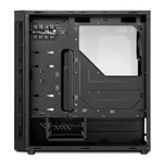 Kép 6/7 - Sharkoon Számítógépház - TG6 RGB (fekete; ATX,mATX; alsó táp; 4x120mm v.; 2xUSB3.0, 2xUSB2.0, I/O)