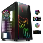 Kép 1/9 - Spirit of Gamer Számítógépház - GHOST ONE RGB (fekete, ablakos, 2x12cm ventilátor, ATX, mATX, 2xUSB3.0, 1xUSB2.0)