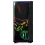 Kép 2/9 - Spirit of Gamer Számítógépház - GHOST ONE RGB (fekete, ablakos, 2x12cm ventilátor, ATX, mATX, 2xUSB3.0, 1xUSB2.0)