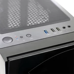 Kép 5/9 - Spirit of Gamer Számítógépház - GHOST ONE RGB (fekete, ablakos, 2x12cm ventilátor, ATX, mATX, 2xUSB3.0, 1xUSB2.0)