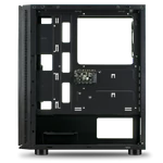 Kép 6/9 - Spirit of Gamer Számítógépház - GHOST ONE RGB (fekete, ablakos, 2x12cm ventilátor, ATX, mATX, 2xUSB3.0, 1xUSB2.0)