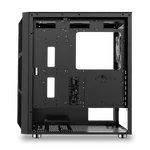 Kép 7/10 - Spirit of Gamer Számítógépház - GHOST 5 RGB (fekete, ablakos, 2x20cm, 4x12cm ventilátor, ATX, mATX, 2xUSB3.0, 1xUSB2.0)
