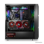 Kép 9/10 - Spirit of Gamer Számítógépház - GHOST 5 RGB (fekete, ablakos, 2x20cm, 4x12cm ventilátor, ATX, mATX, 2xUSB3.0, 1xUSB2.0)