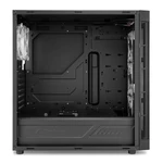 Kép 5/9 - Sharkoon Számítógépház - TG6M RGB (fekete; ATX,mATX; alsó táp; 7x120mm v.; 2xUSB3.0, 2xUSB2.0, I/O)