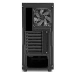 Kép 8/9 - Sharkoon Számítógépház - TG6M RGB (fekete; ATX,mATX; alsó táp; 7x120mm v.; 2xUSB3.0, 2xUSB2.0, I/O)