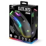 Kép 9/12 - Spirit of Gamer Egér Vezeték nélküli - ELITE-M70 (Optikai, 4800DPI, 8 programozható gomb, Max.: 10m, fekete)