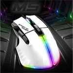 Kép 9/11 - Spirit of Gamer Egér - PRO-M5 Arctic (Optikai, 12800DPI, 1000Hz, 8 gomb, harisnyázott kábel, fehér)