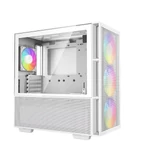 Kép 2/16 - DeepCool Számítógépház - CH560 WH (fehér, 3x14cm + 1x12 ventilátor, Mini-ITX / Mico-ATX / ATX / E-ATX, 2xUSB3.0)