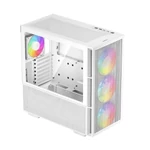 Kép 3/16 - DeepCool Számítógépház - CH560 WH (fehér, 3x14cm + 1x12 ventilátor, Mini-ITX / Mico-ATX / ATX / E-ATX, 2xUSB3.0)