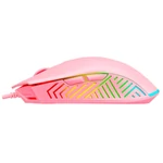 Kép 5/7 - Rampage Egér Gamer - SMX-G68 SPEAR (7200DPI, 7 gomb, makro, RGB LED, 1,5m harisnyázott kábel, pink)