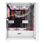 Kép 5/12 - Darkflash DRX70 Mesh számítógépház + 4 RGB ventilátor (fehér)