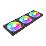 Kép 2/2 - Darkflash Gauss G24 3 az 1-ben számítógépes ventilátorok (fekete)