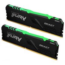 16GB 3200MHz DDR4 RAM Kingston Fury Beast RGB CL16 (2x8GB) (KF432C16BBAK2/16)