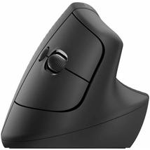 Logitech Lift jobbkezes függőleges ergonómikus vezeték nélküli egér grafitszürke (910-006473)