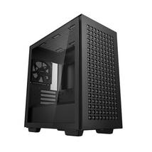 Deepcool CH370 táp nélküli ablakos Micro ATX ház fekete (R-CH370-BKNAM1-G-1)