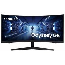 34" Samsung Odyssey G55T ívelt LCD monitor fekete (LC34G55TWWPXEN)
