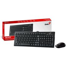 Genius KM-8101 vezeték nélküli billentyűzet + egér fekete (31340014404)