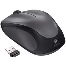 Logitech M235 vezeték nélküli optikai egér fekete-szürke (910-002201)