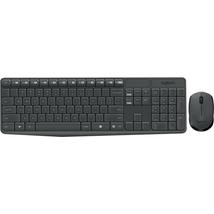 Logitech MK235 vezeték nélküli billentyűzet + optikai egér szürke (920-007935)
