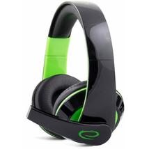 Esperanza CONDOR mikrofonos sztereó gamer fejhallgató fekete-zöld (EGH300G)