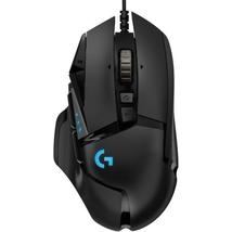 Logitech G502 HERO optikai egér fekete USB (910-005470/910-005471)