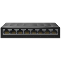 TP-Link LS1008G 10/100/1000Mbps 8 portos asztali switch fekete