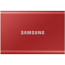 1TB Samsung T7 külső SSD meghajtó piros (MU-PC1T0R)