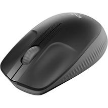 Logitech M190 teljes méretű vezeték nélküli optikai egér sötétszürke-fekete (910-005905)