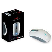 Biostar AM2 Vezetékes GAMER Optikai egér (Fehér)