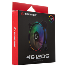 Rampage 4C-120S hűtő ventilátor 12CM