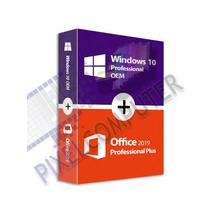 Windows 10 Pro (OEM) + Office 2019 Professional Plus (csomagban)