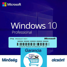 Microsoft Windows 10 Pro, 64-bit, Több nyelvű(magyar is!) , OEM kiadás