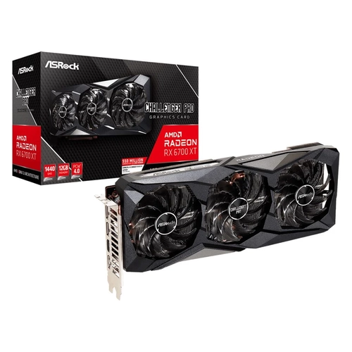 ASRock Radeon RX 6700 XT Challenger Pro 12GB videokártya (RX6700XT CLP 12G)