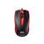 IrisTech E-17 Vezetékes egér (Piros)
