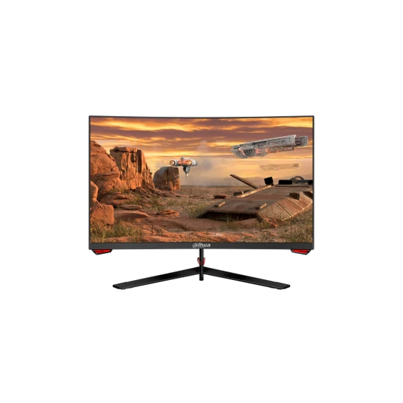 Dahua Monitor 24" - LM24-E230C (VA; 16:9; 1920x1080; 1ms; 165Hz; 250cd; HDMIx2; DP; Audio; Ívelt)