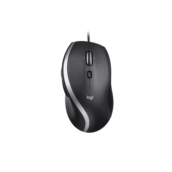 Logitech Egér - M500S ( Vezetékes, Optikai, Fekete, USB, 4000dpi)
