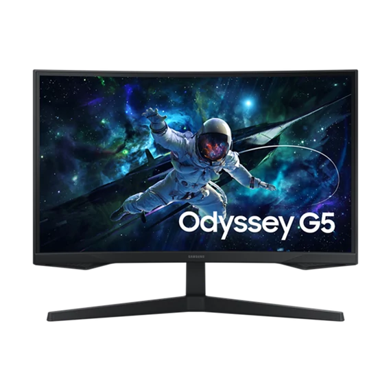 Samsung Monitor 27" - S27CG552EU (VA, 2560x1440, 16:9, QHD, 165HZ, 300cd/m2, 1ms, Ívelt)
