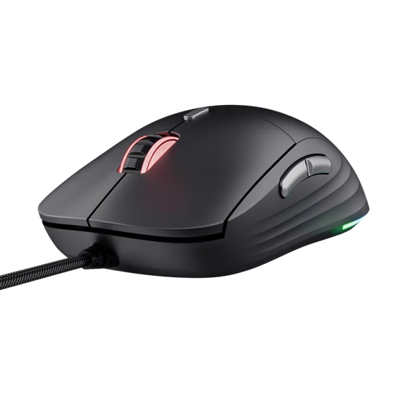 Trust Egér Gamer - GXT925 Redex II (Optikai érzékelő; 200-1000DPI; 6 gomb; RGB; fekete)